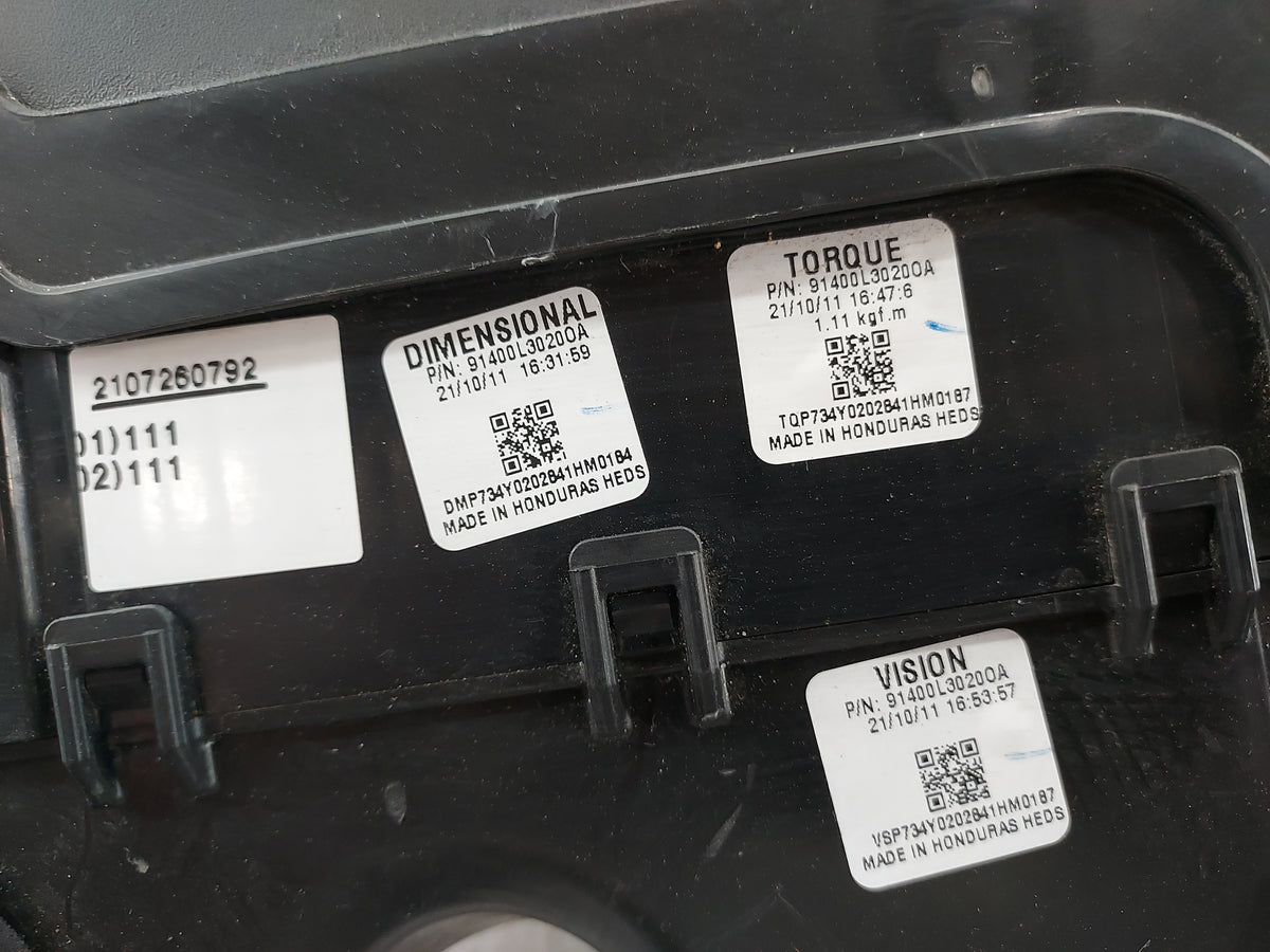 2022 Kia K5 Fusebox Fuse Box Panel Relay Module P/N:91400L30200A 2107260792 Fits OEM Used Auto Parts - Oemusedautoparts1.com