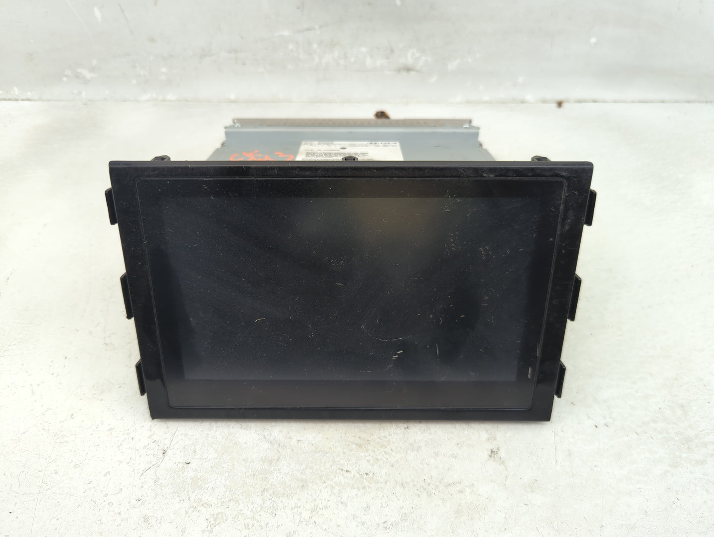 2022 Kia Niro Radio AM FM Cd Player Receiver Replacement P/N:96160G5UB0 Fits OEM Used Auto Parts - Oemusedautoparts1.com