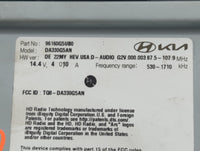 2022 Kia Niro Radio AM FM Cd Player Receiver Replacement P/N:96160G5UB0 Fits OEM Used Auto Parts - Oemusedautoparts1.com