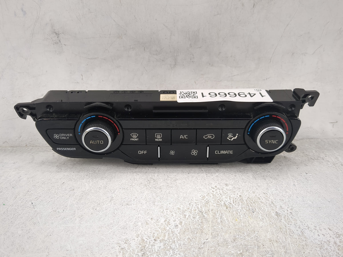 2020 Kia Niro Climate Control Module Temperature AC/Heater Replacement P/N:97250G5CH0 Fits OEM Used Auto Parts - Oemusedauto