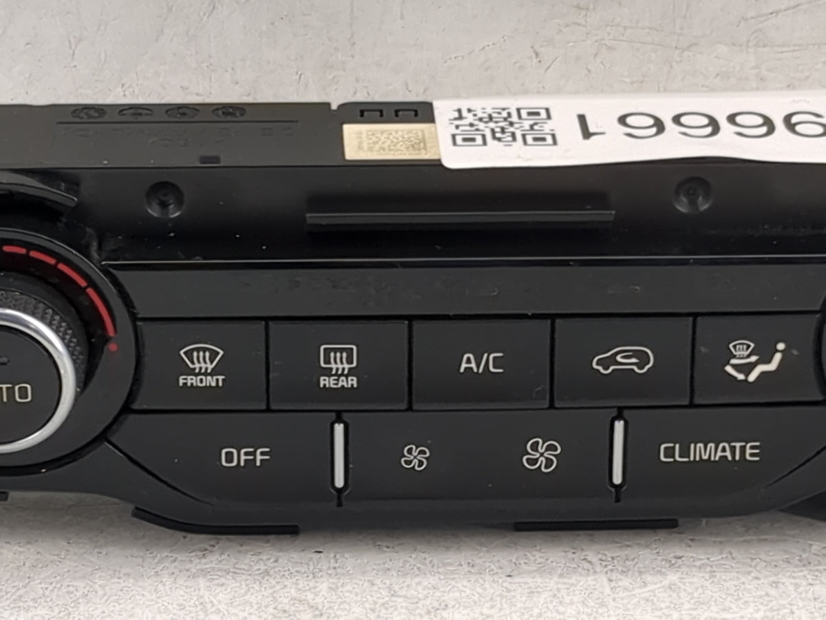 2020 Kia Niro Climate Control Module Temperature AC/Heater Replacement P/N:97250G5CH0 Fits OEM Used Auto Parts - Oemusedauto