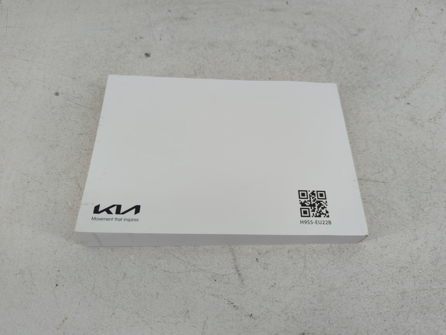 2022 Kia Rio Owners Manual Book Guide P/N:H9S5-EU22B OEM Used Auto Parts - Oemusedautoparts1.com