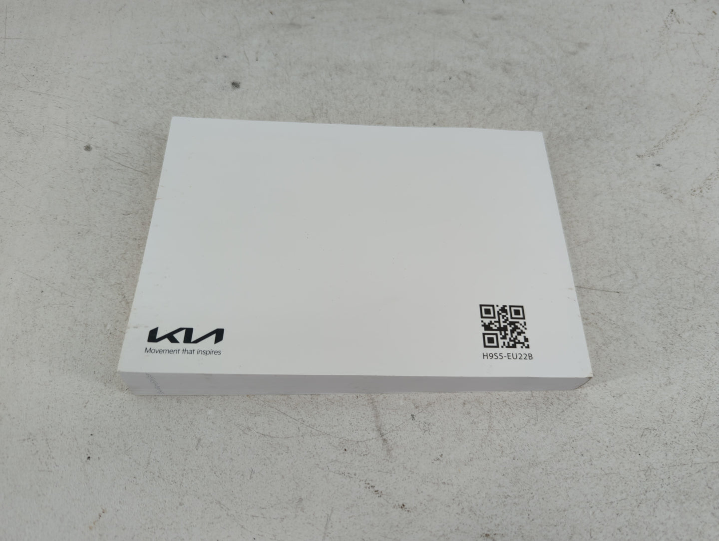 2022 Kia Rio Owners Manual Book Guide P/N:H9S5-EU22B OEM Used Auto Parts - Oemusedautoparts1.com