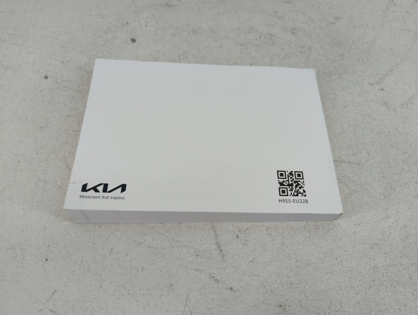 2022 Kia Rio Owners Manual Book Guide P/N:H9S5-EU22B OEM Used Auto Parts - Oemusedautoparts1.com