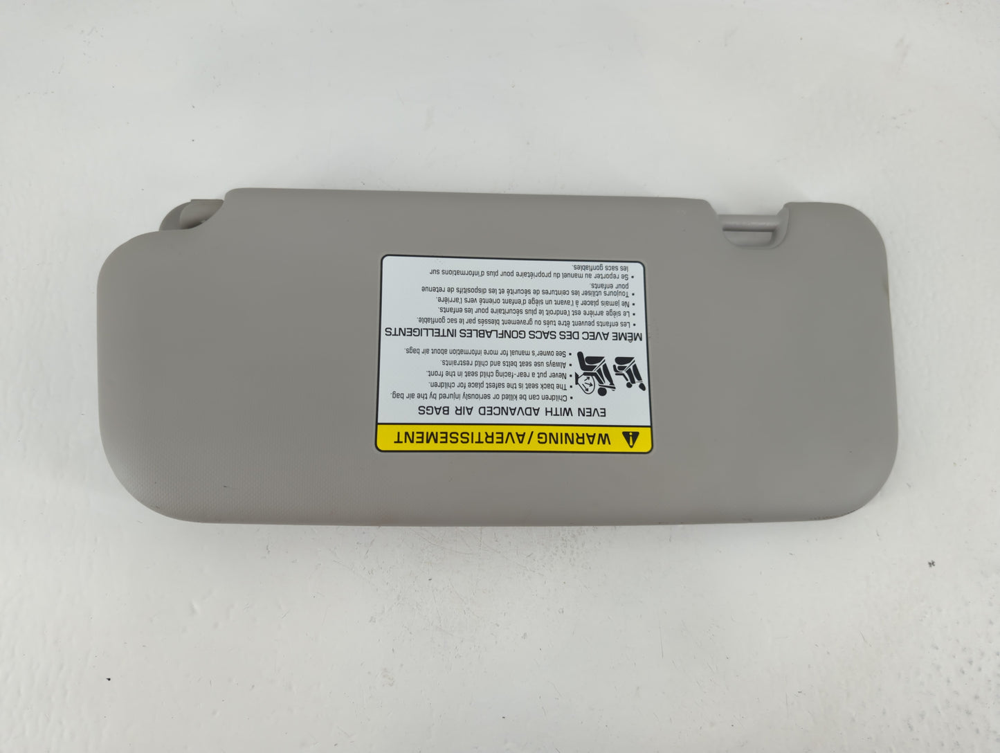 2018-2020 Kia Rio Sun Visor Shade Replacement Passenger Right Mirror Fits Fits 2018 2019 2020 2021 2022 OEM Used Auto Parts 