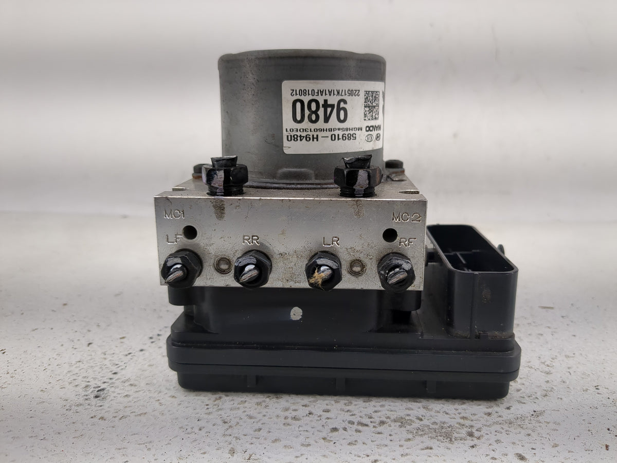 2022 Kia Rio Anti-Lock Brake ABS Pump Module Actuator OEM P/N:58910-H9480 Fits OEM Used Auto Parts - Oemusedautoparts1.com