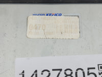 2022 Kia Rio PCM Engine Control Computer ECU ECM PCU OEM P/N:39100-2M047 MSCE2N006Q000T03, CSCOM16NL0 Fits OEM Used Auto Par