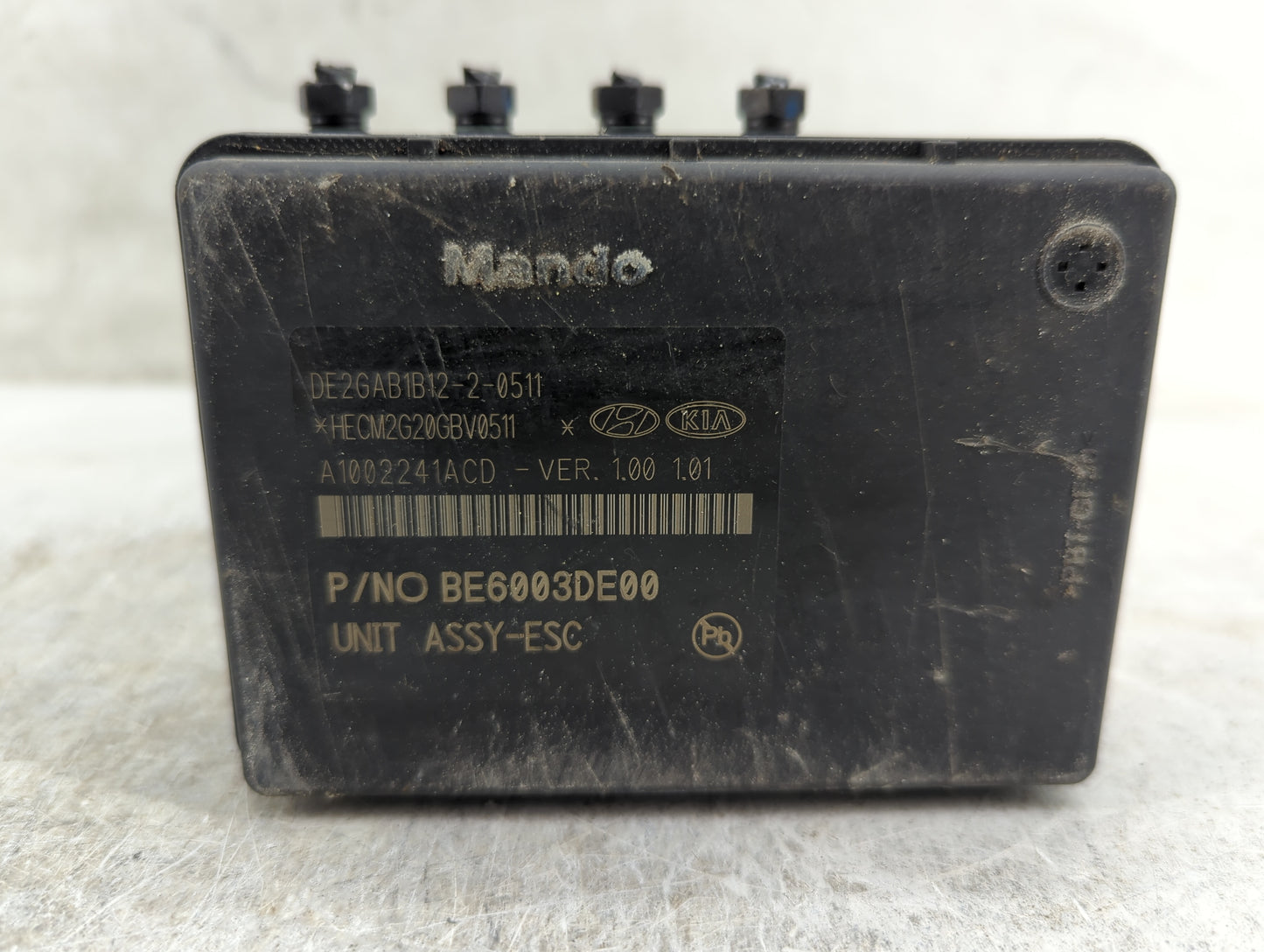 2022 Kia Rio ABS Pump Control Module Replacement P/N:BE6003DE00 A1002241ACD, DE2GAB1B12-2-0511, HECM2G20GBV0511 Fits OEM Use