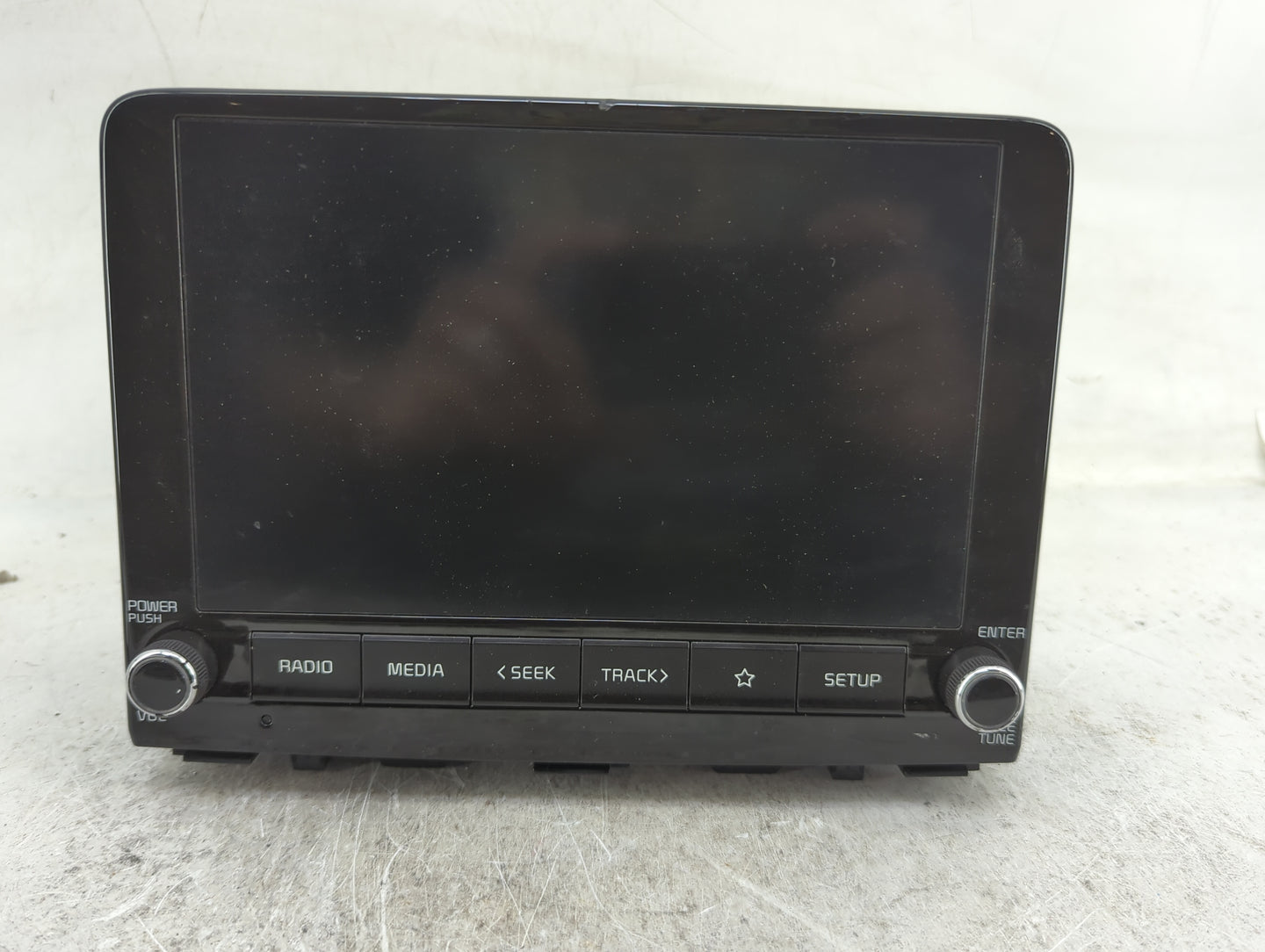 2022 Kia Rio Radio AM FM Cd Player Receiver Replacement P/N:96160H9570FHV ADB13H9AN, TQ8-ADB13H9AN Fits OEM Used Auto Parts 