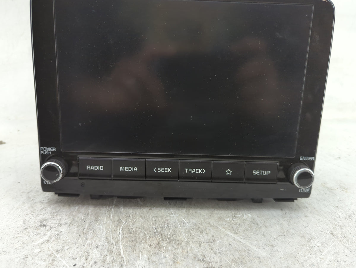 2022 Kia Rio Radio AM FM Cd Player Receiver Replacement P/N:96160H9570FHV ADB13H9AN, TQ8-ADB13H9AN Fits OEM Used Auto Parts 