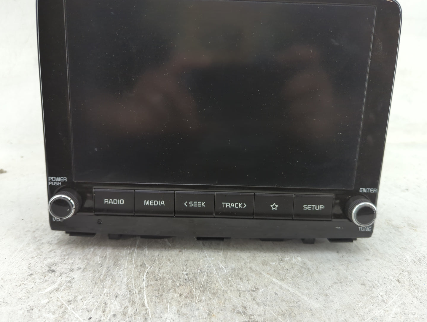 2022 Kia Rio Radio AM FM Cd Player Receiver Replacement P/N:96160H9570FHV ADB13H9AN, TQ8-ADB13H9AN Fits OEM Used Auto Parts 