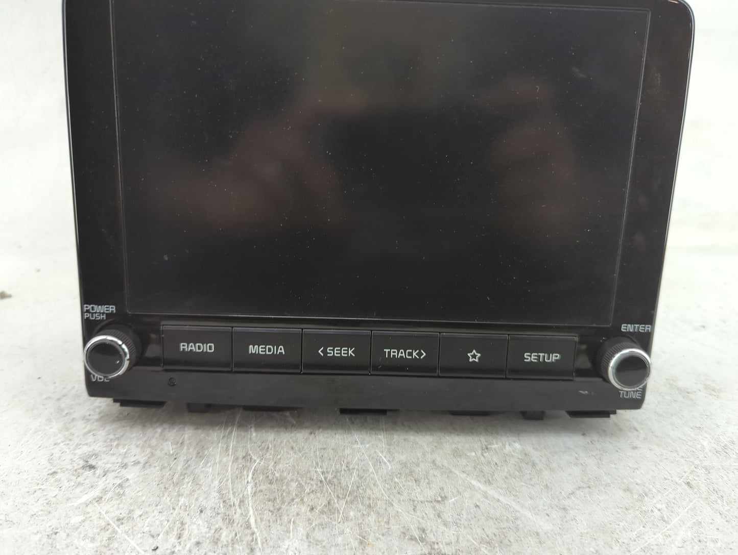 2022 Kia Rio Radio AM FM Cd Player Receiver Replacement P/N:96160H9570FHV ADB13H9AN, TQ8-ADB13H9AN Fits OEM Used Auto Parts 