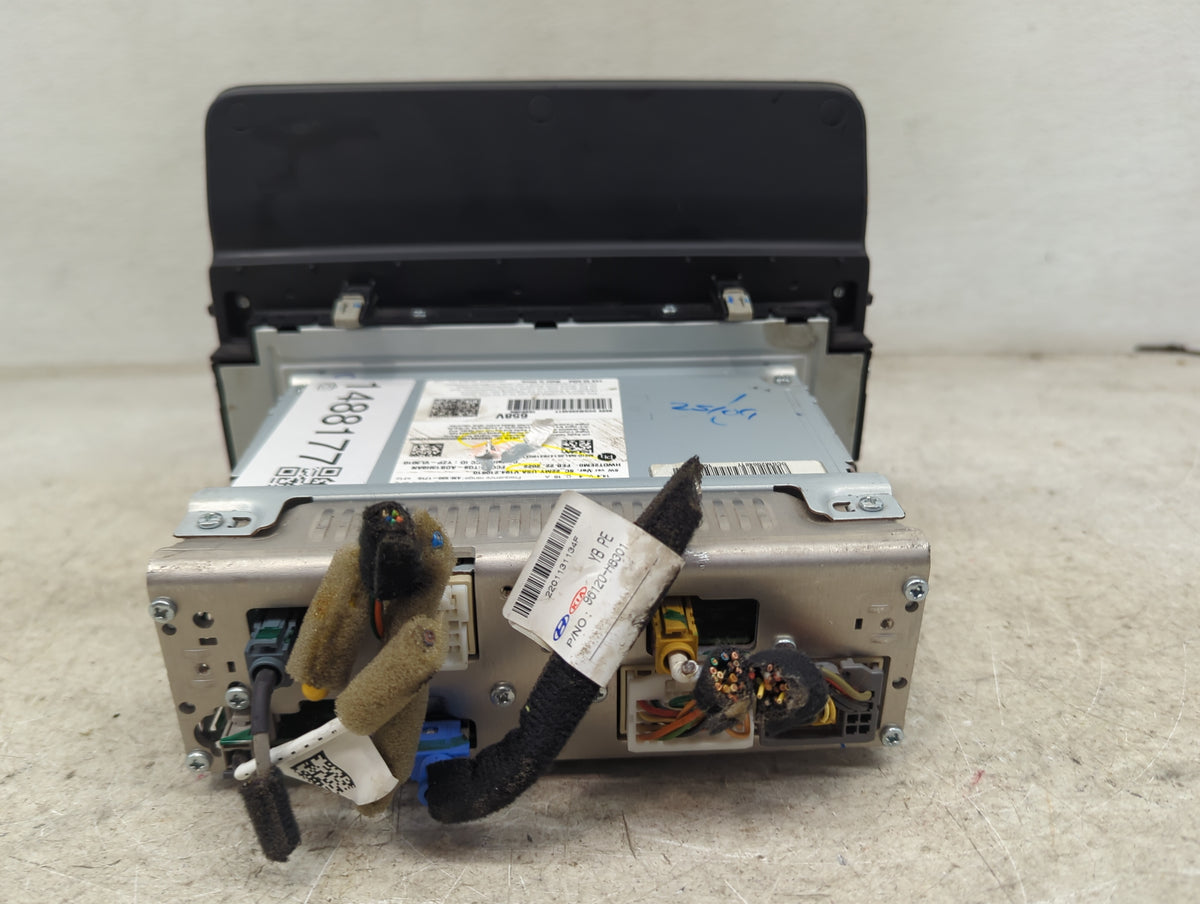 2022 Kia Rio Radio AM FM Cd Player Receiver Replacement P/N:96160H9680FHV AD8434H9AN, YZP-VL3010, TQ8-AD813H9AN Fits OEM Use