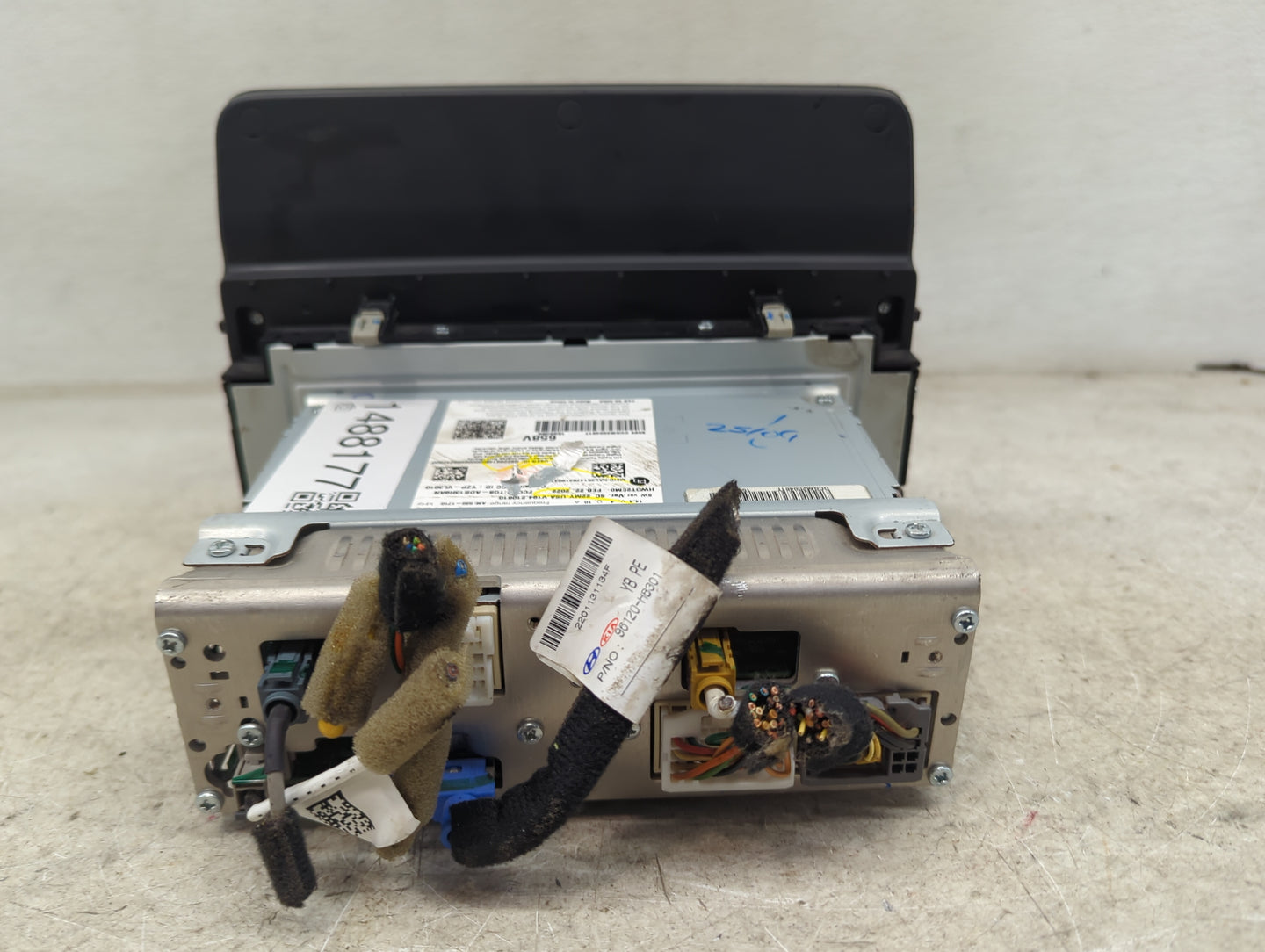 2022 Kia Rio Radio AM FM Cd Player Receiver Replacement P/N:96160H9680FHV AD8434H9AN, YZP-VL3010, TQ8-AD813H9AN Fits OEM Use