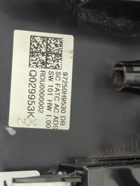 2022 Kia Rio Climate Control Module Temperature AC/Heater Replacement P/N:97250H9530 97250H9530 DB Fits OEM Used Auto Parts 