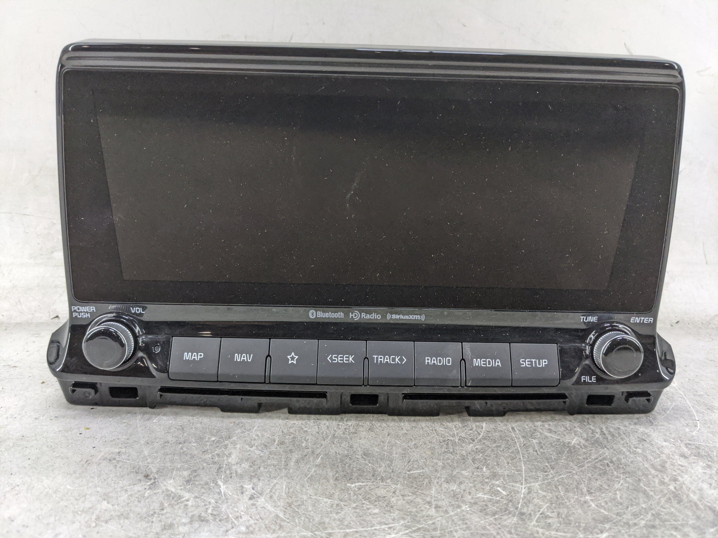 2022 Kia Seltos Radio AM FM Cd Player Receiver Replacement P/N:96560-Q5220DHV ATBB0THAN Fits OEM Used Auto Parts - Oemusedau