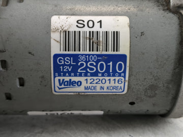 2021 Kia Sorento Car Starter Motor Solenoid OEM P/N:36100-2S010 Fits Fits 2020 2022 2023 OEM Used Auto Parts