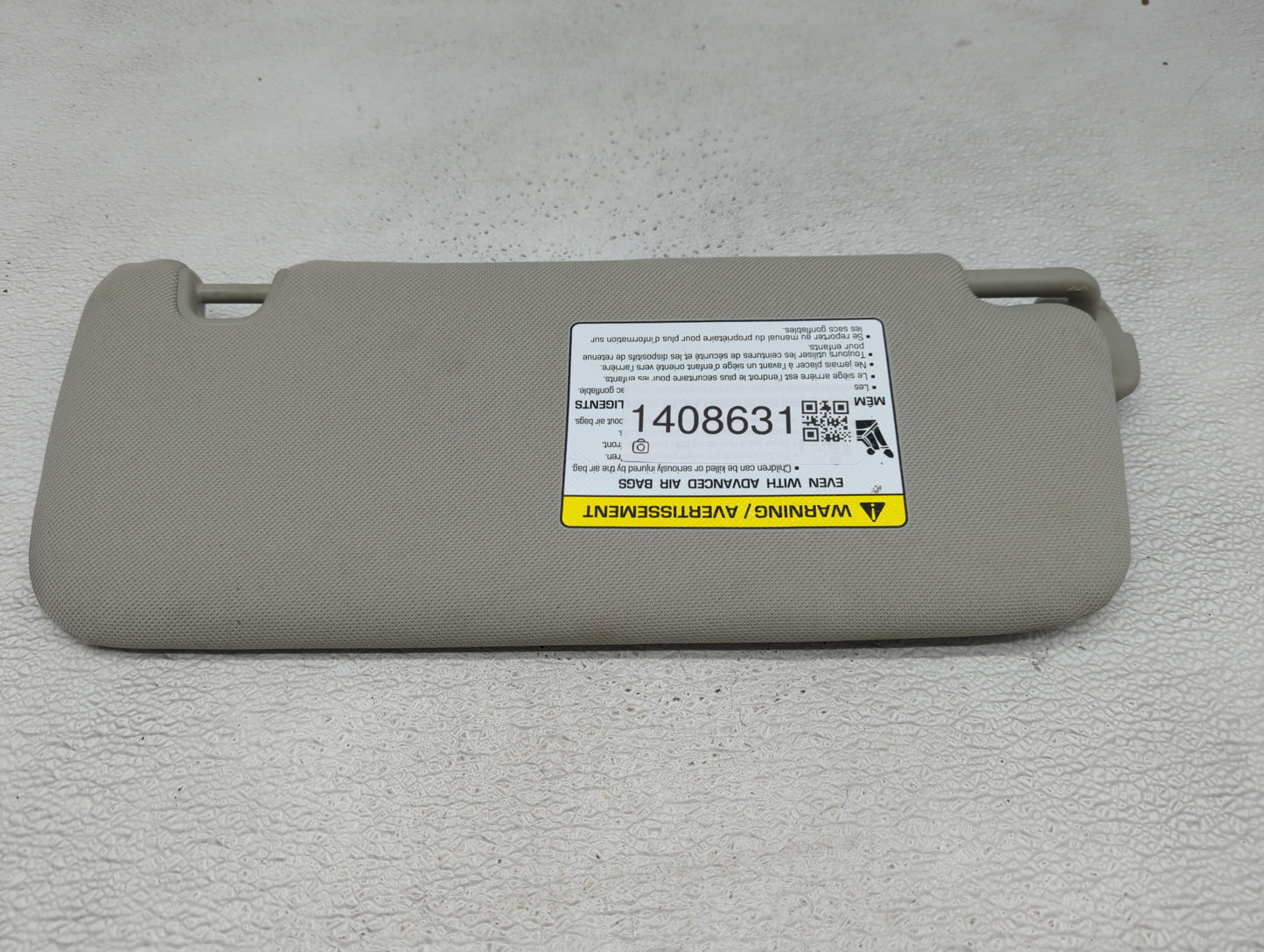 2021 Kia Sorento Sun Visor Shade Replacement Driver Left Mirror Fits OEM Used Auto Parts - Oemusedautoparts1.com