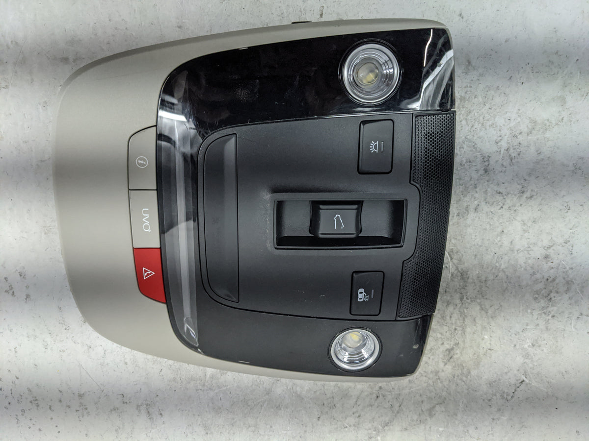 2021-2021 Kia Sorento Overhead Console W/rear Climate Control - Oemusedautoparts1.com