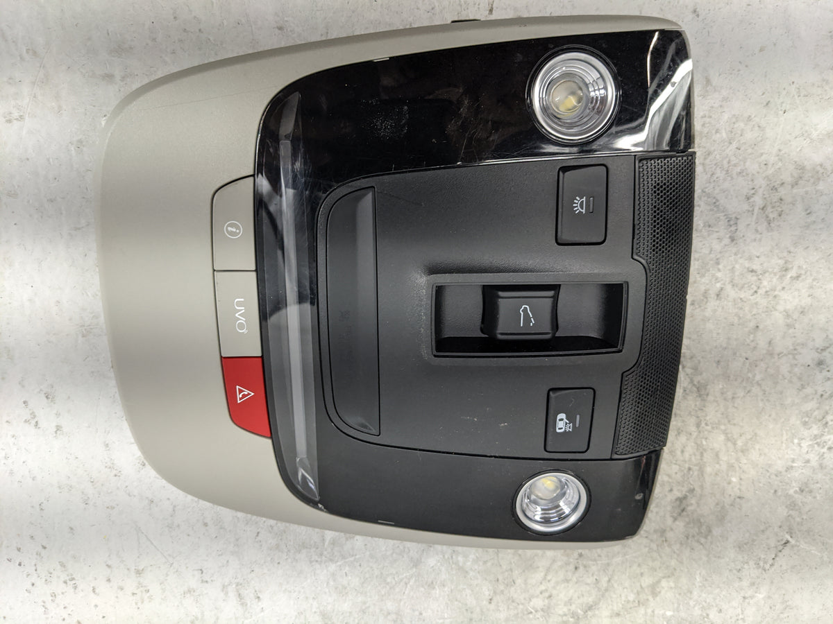 2021-2021 Kia Sorento Overhead Console W/rear Climate Control - Oemusedautoparts1.com