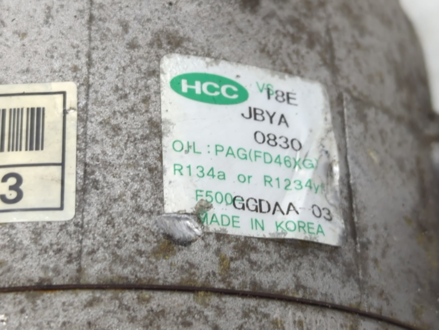 2021-2021 Kia Sorento Air Conditioning A/c Ac Compressor Oem - Oemusedautoparts1.com