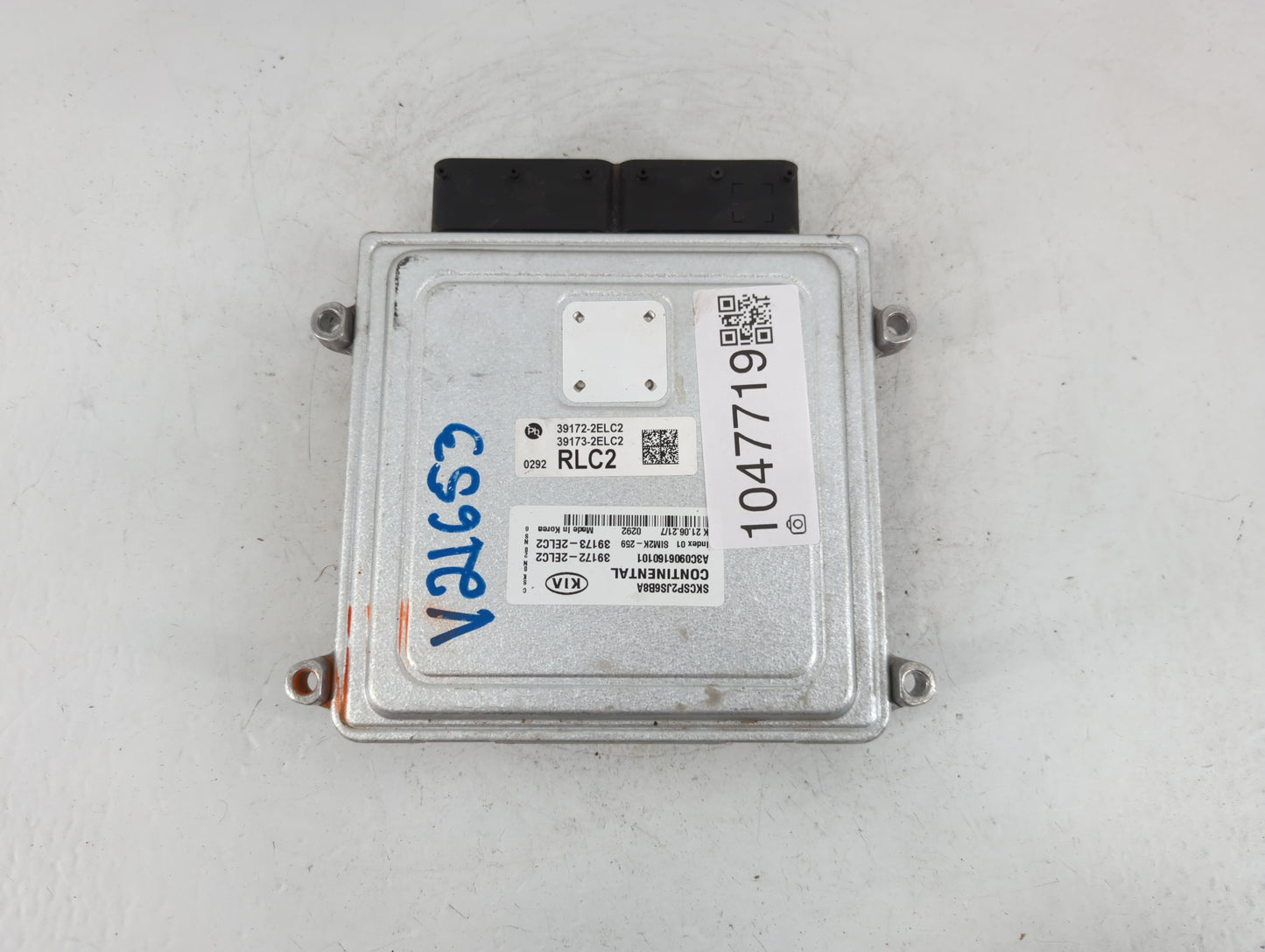 2022 Kia Soul PCM Engine Control Computer ECU ECM PCU OEM P/N:39173-2ELC2 39172-2ELC2 Fits OEM Used Auto Parts - Oemusedauto