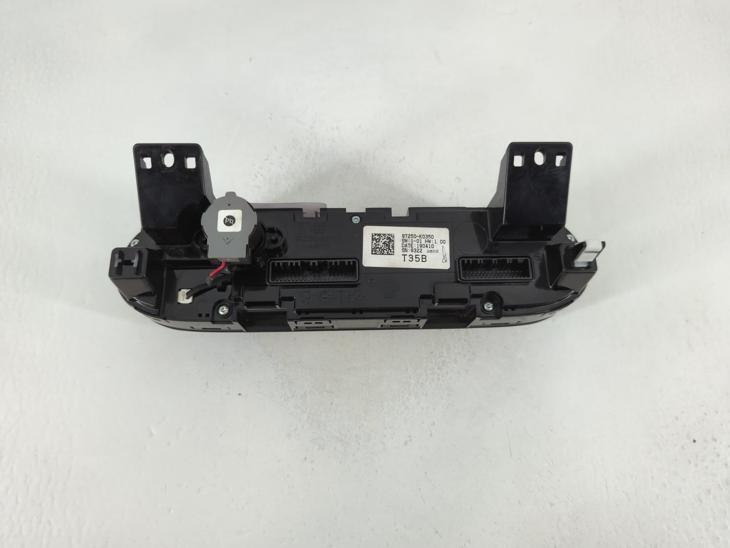 2020-2021 Kia Soul Climate Control Module Temperature AC/Heater Replacement P/N:97250-K0350 Fits Fits 2020 2021 OEM Used Aut