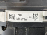 2022 Kia Soul Instrument Cluster Speedometer Gauges P/N:94001-K0660 Fits OEM Used Auto Parts - Oemusedautoparts1.com