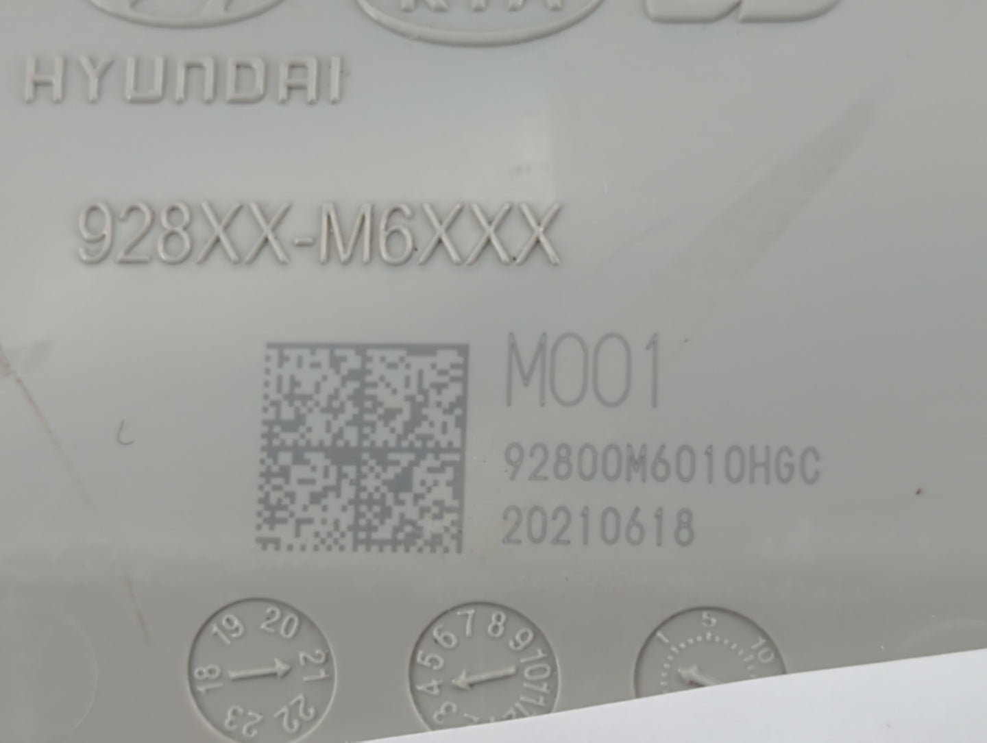 2022 Kia Soul Overhead Roof Console - Oemusedautoparts1.com