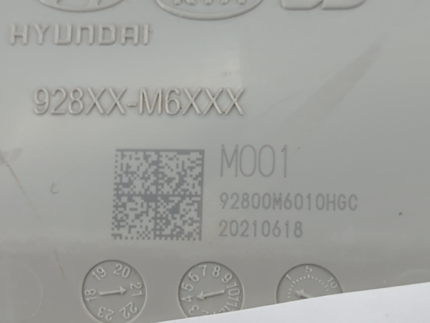 2022 Kia Soul Overhead Roof Console - Oemusedautoparts1.com