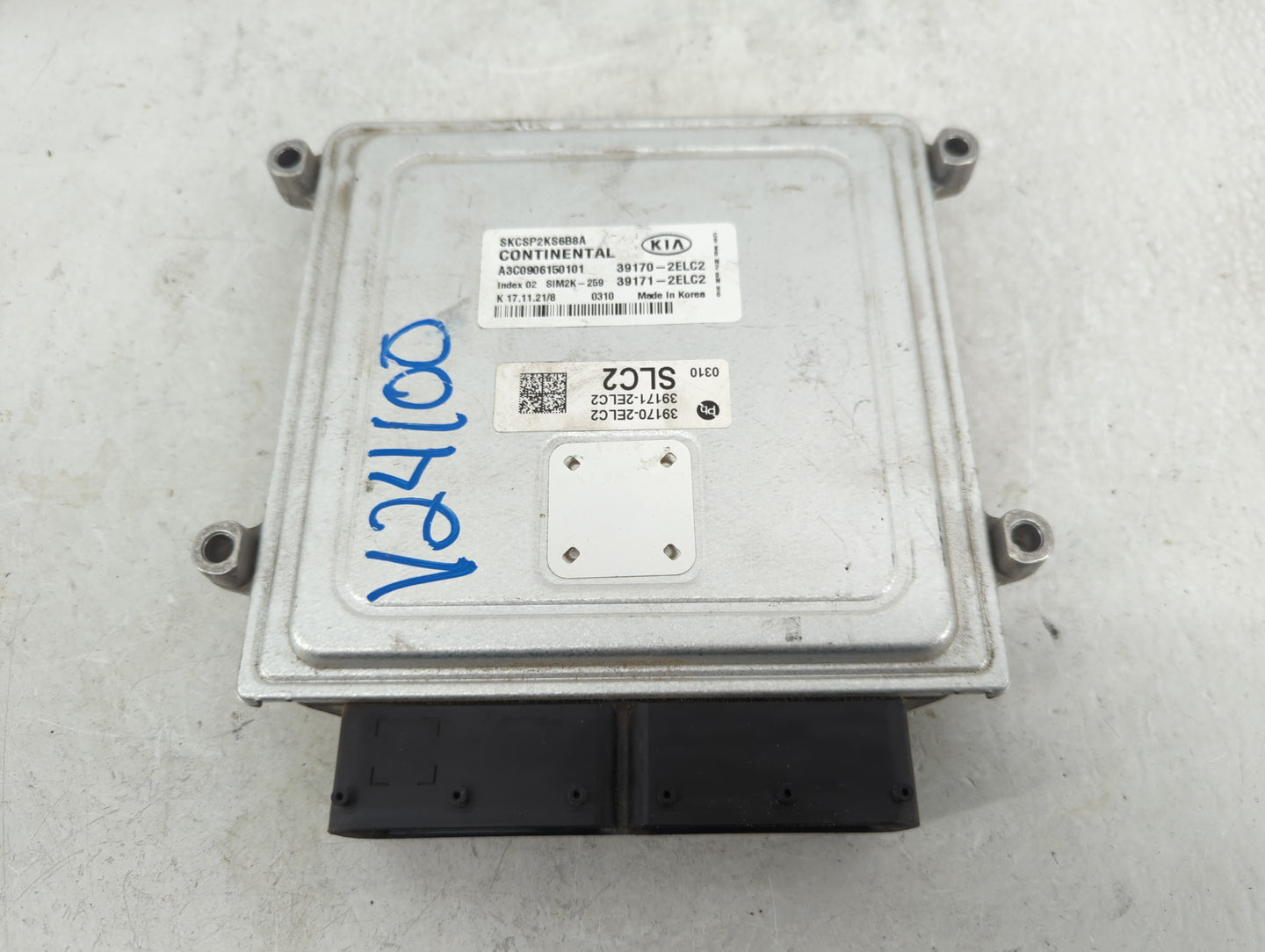 2022 Kia Soul PCM Engine Control Computer ECU ECM PCU OEM P/N:39171-2ELC2 39170-2ELC2 Fits OEM Used Auto Parts - Oemusedauto