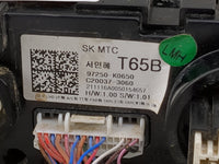 2020-2021 Kia Soul Climate Control Module Temperature AC/Heater Replacement P/N:97250-K0650 C20037-3060 Fits Fits 2020 2021 