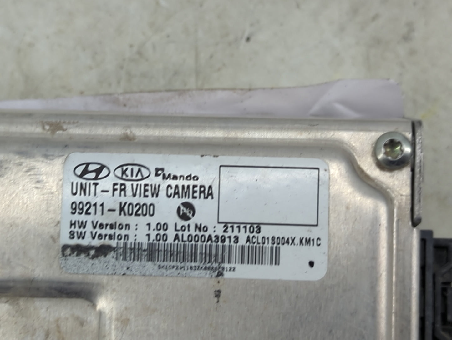 2020-2021 Kia Soul Backup Camera Or Backup Sensor - Oemusedautoparts1.com