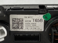 2020-2021 Kia Soul Climate Control Module Temperature AC/Heater Replacement P/N:97250-K0650 C20037-3060 Fits Fits 2020 2021 