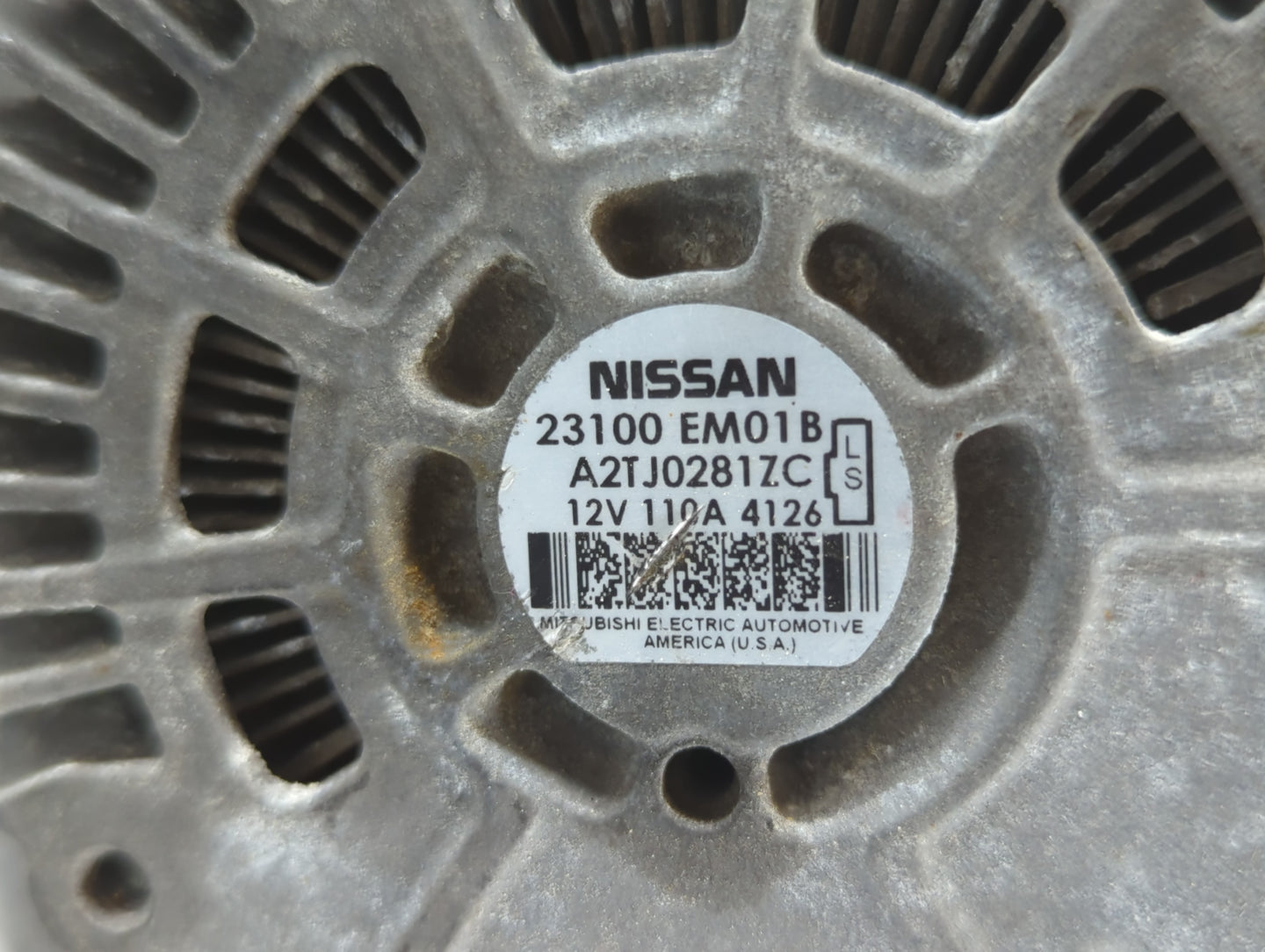 2020-2021 Kia Soul Alternator Replacement Generator Charging Assembly Engine OEM P/N:23100 EM01B Fits OEM Used Auto Parts - 