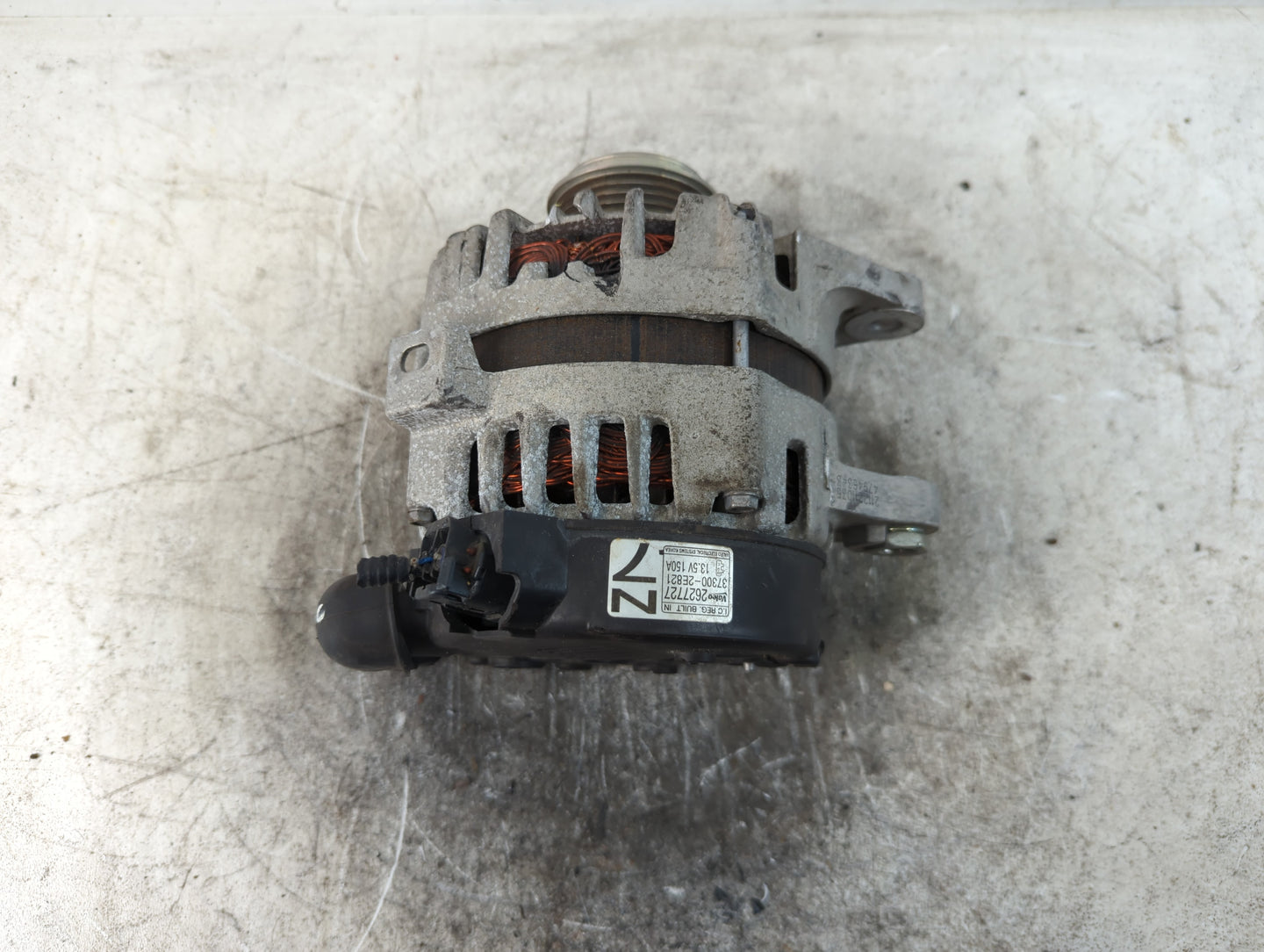 2020-2021 Kia Soul Alternator Replacement Generator Charging Assembly Engine OEM P/N:2627727 37300-2E821 Fits OEM Used Auto 