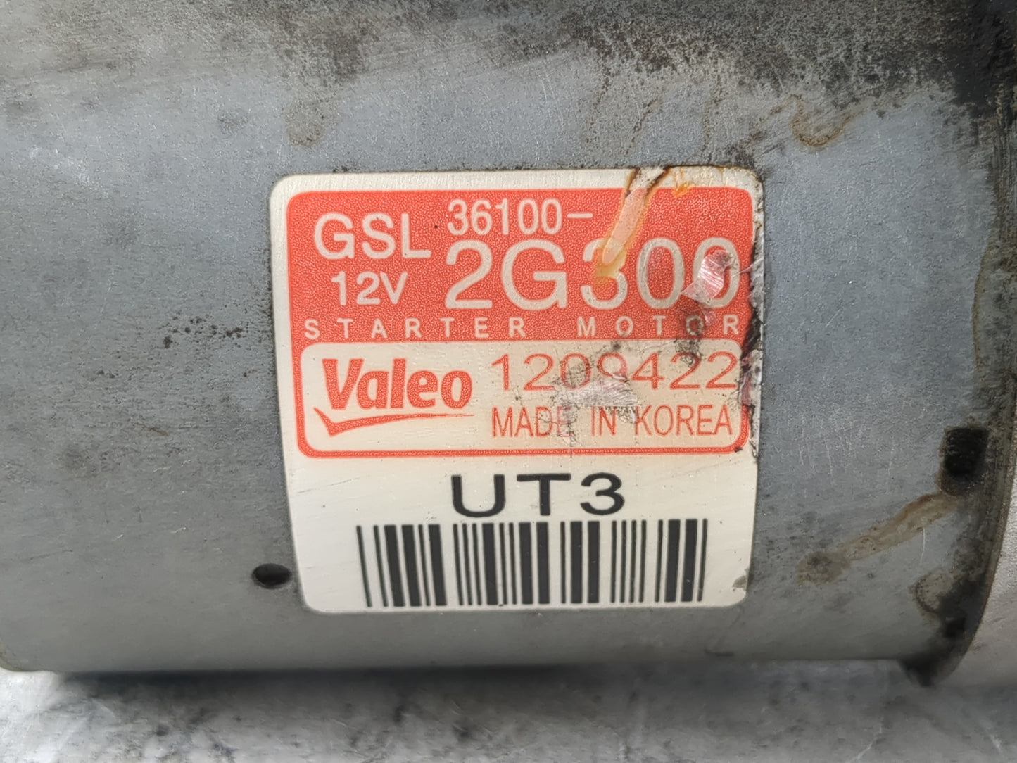 2017-2021 Kia Sportage Car Starter Motor Solenoid OEM P/N:36100-2G300 Fits Fits 2016 2017 2018 2019 2020 2021 OEM Used Auto 