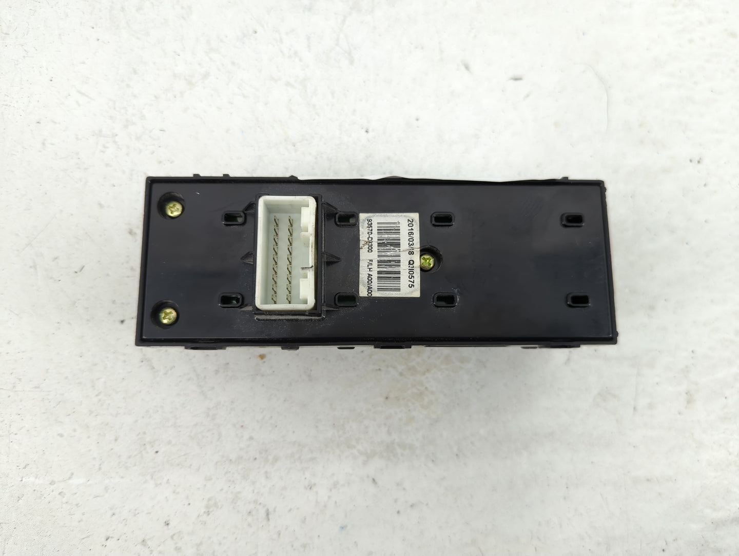 2017-2021 Kia Sportage Master Power Window Switch Replacement Driver Side Left P/N:93570-D9300 93571-D9200 Fits OEM Used Aut