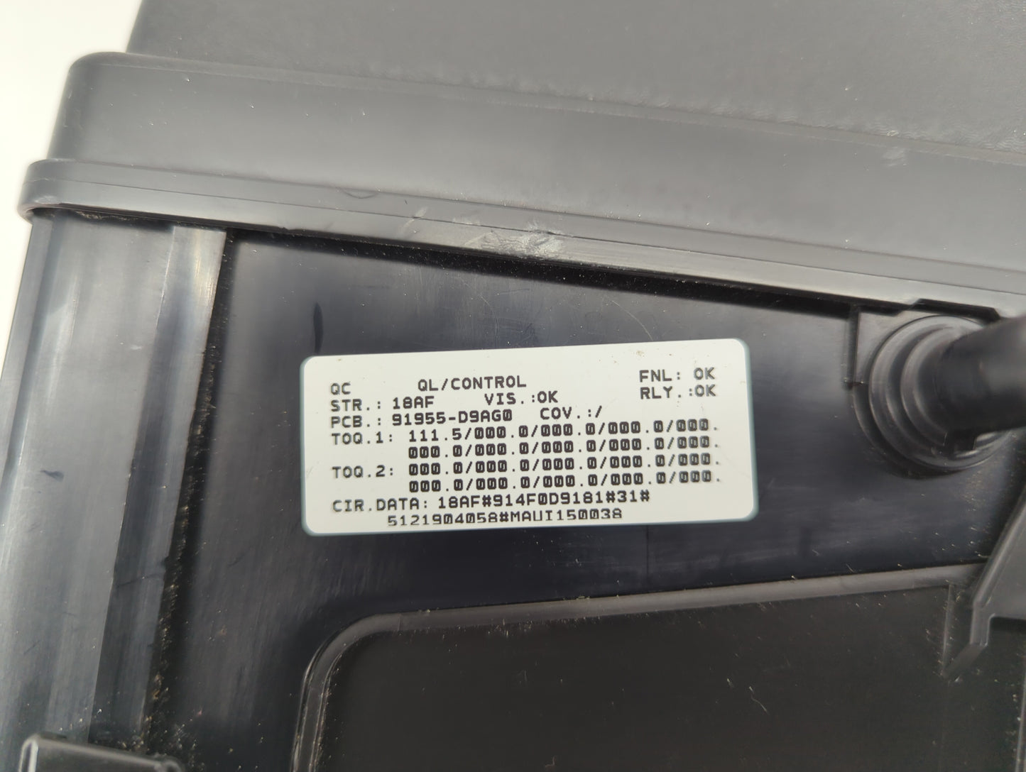 2020-2021 Kia Sportage Fusebox Fuse Box Panel Relay Module P/N:914F0-D9181 Fits Fits 2020 2021 OEM Used Auto Parts - Oemused