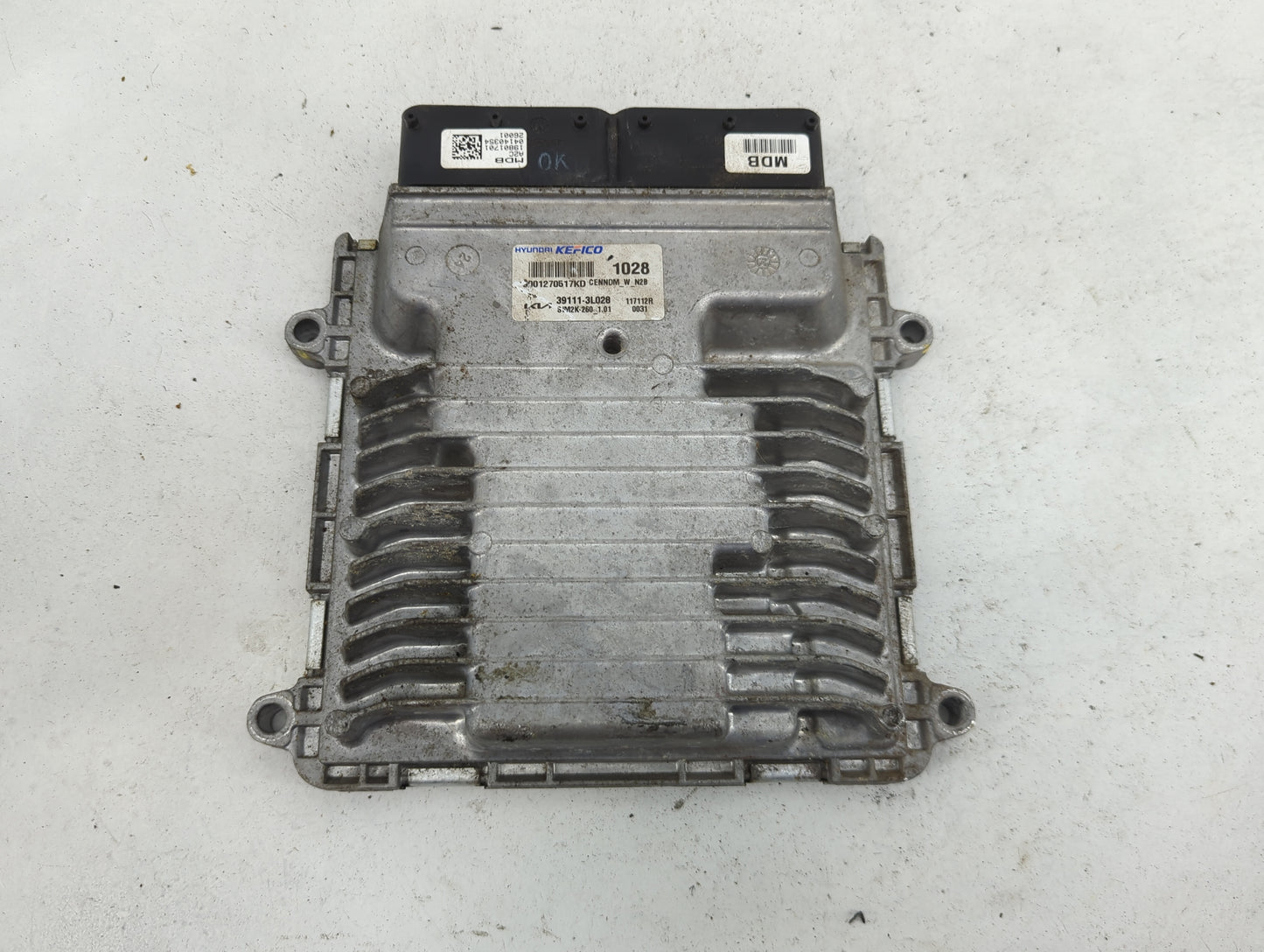 2022 Kia Stinger PCM Engine Control Computer ECU ECM PCU OEM P/N:39111-3L028 SIM2K-260_1.01, 9001270517KD Fits OEM Used Auto