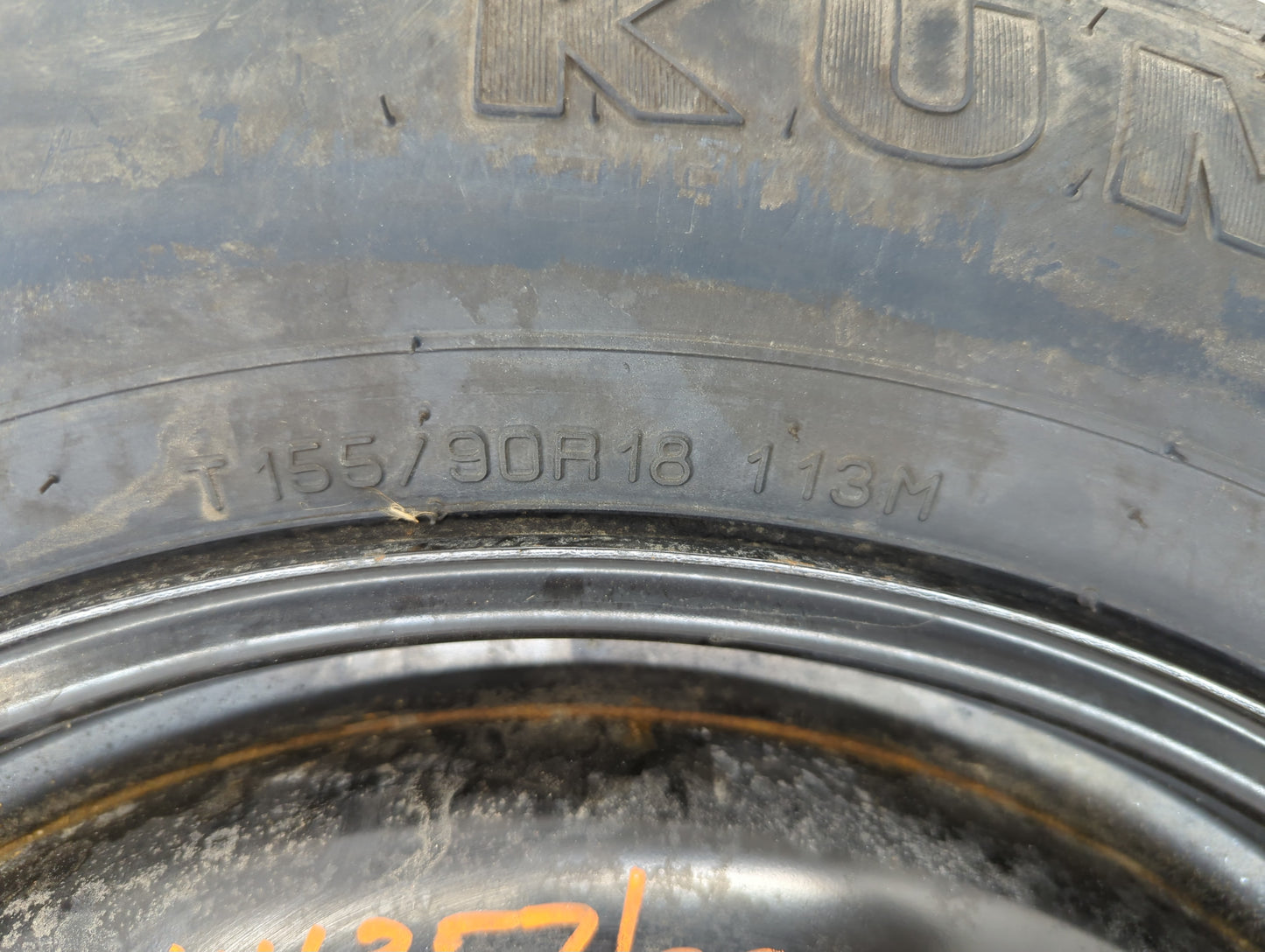 2020-2022 Kia Telluride Spare Donut Tire Wheel Rim Oem - Oemusedautoparts1.com