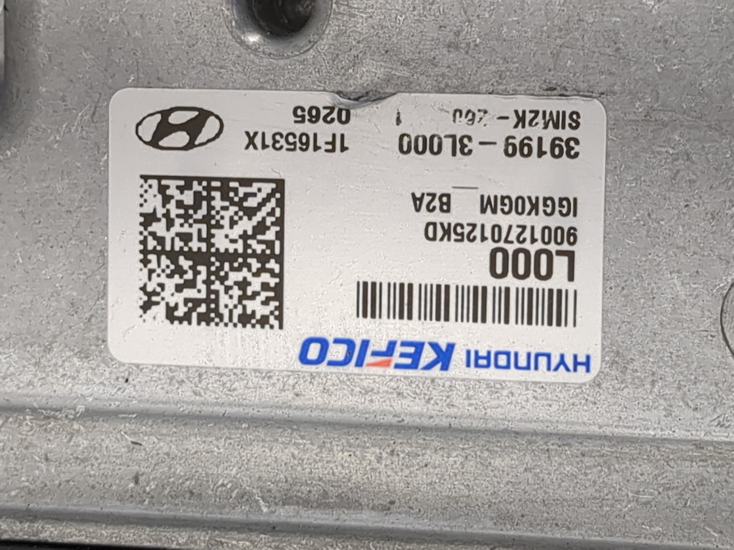 2022 Kia Telluride PCM Engine Control Computer ECU ECM PCU OEM P/N:39199-3L000 9001270125KD Fits OEM Used Auto Parts - Oemus