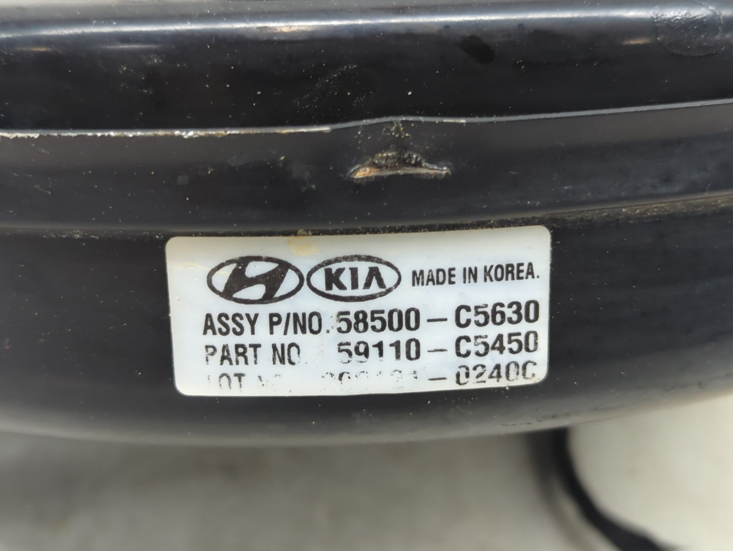 2020-2022 Kia Telluride Power Brake Booster Oem 1450724 - Oemusedautoparts1.com