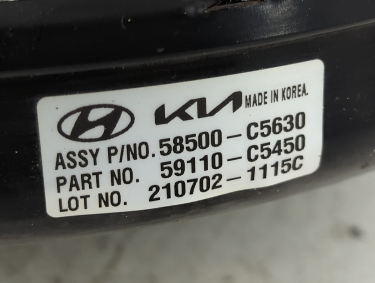 2020-2022 Kia Telluride Power Brake Booster Oem 1451783 - Oemusedautoparts1.com