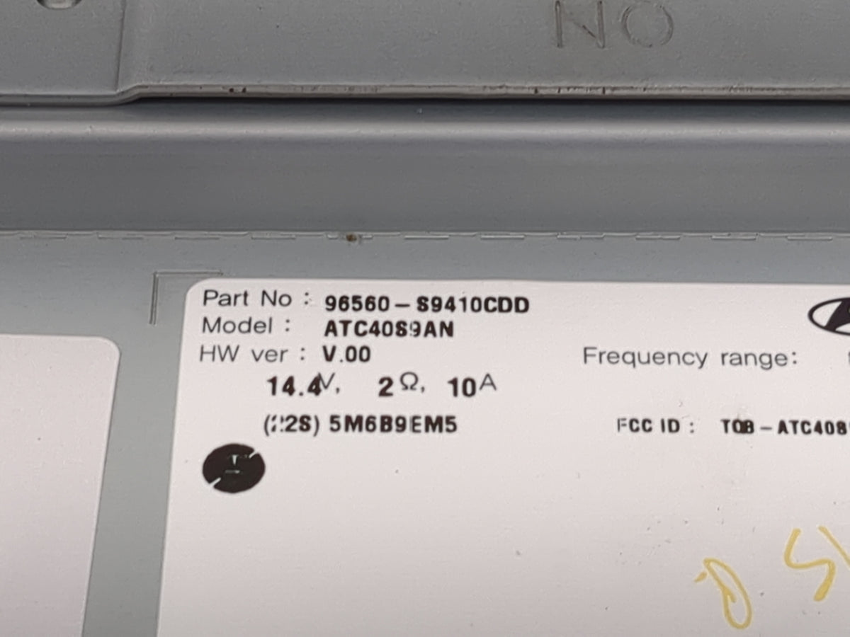 2022 Kia Telluride Information Radio Display Screen 1469652 - Oemusedautoparts1.com
