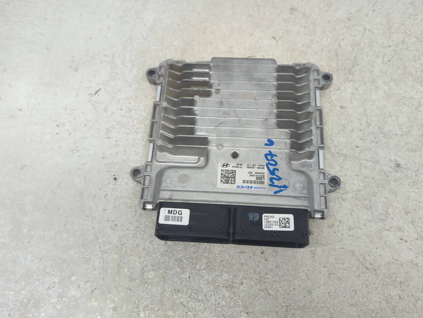 2022 Kia Telluride PCM Engine Control Computer ECU ECM PCU OEM P/N:39122-3LNN2 39100-3LA00, BRZK-268 1.01 Fits OEM Used Auto