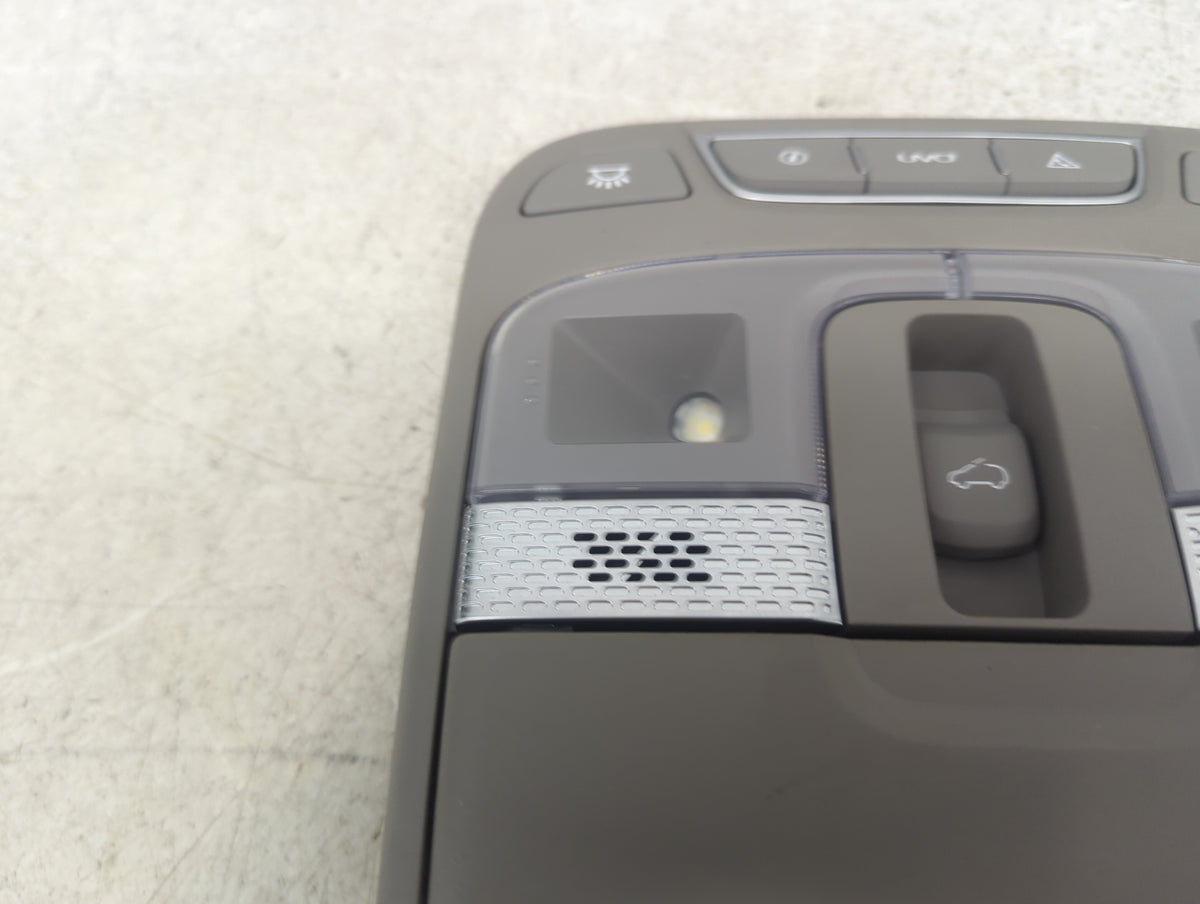 2020-2022 Kia Telluride Overhead Roof Console Tan - Oemusedautoparts1.com