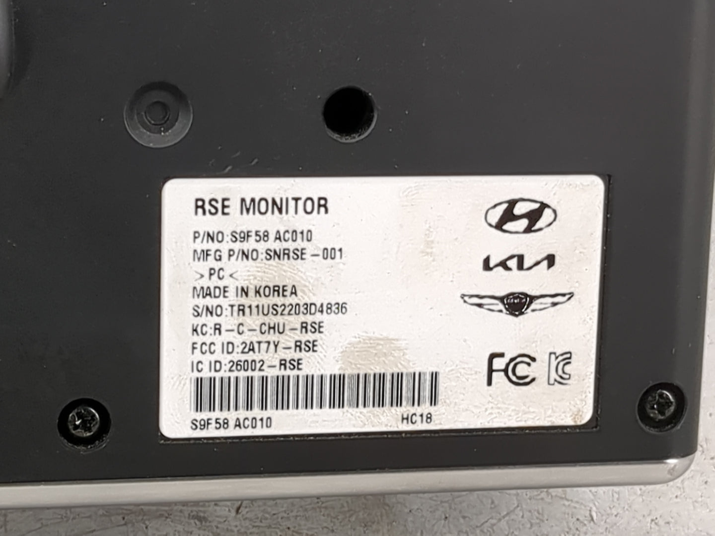 2022 Kia Telluride Information Display Screen 1483019 - Oemusedautoparts1.com