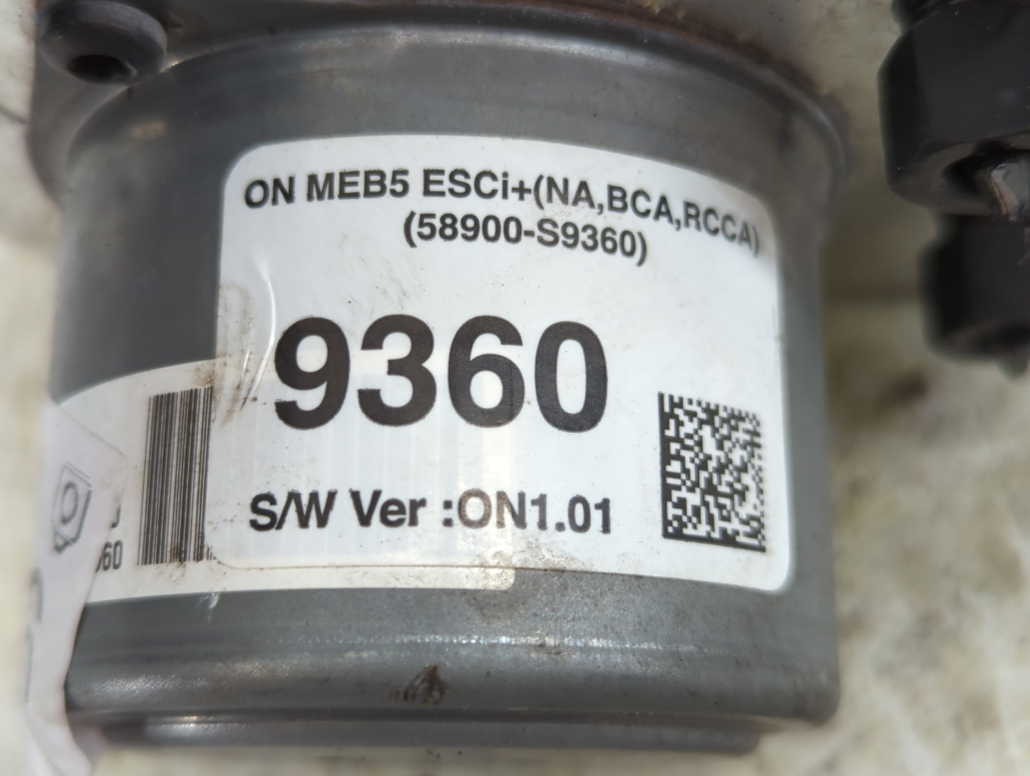 2020-2022 Kia Telluride ABS Pump Control Module Replacement P/N:61589-43200 58900-S9360 Fits Fits 2020 2021 2022 OEM Used Au