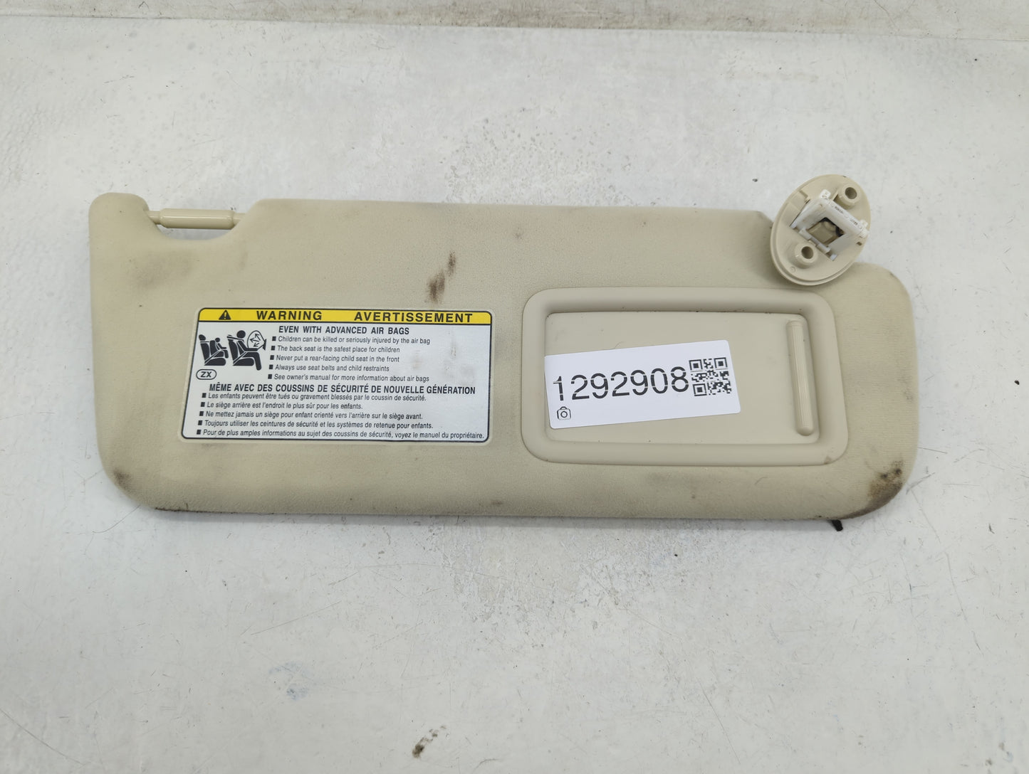 2016-2022 Lexus Rx350 Sun Visor Shade Replacement Passenger Right Mirror Fits Fits 2016 2017 2018 2019 2020 2021 2022 OEM Us